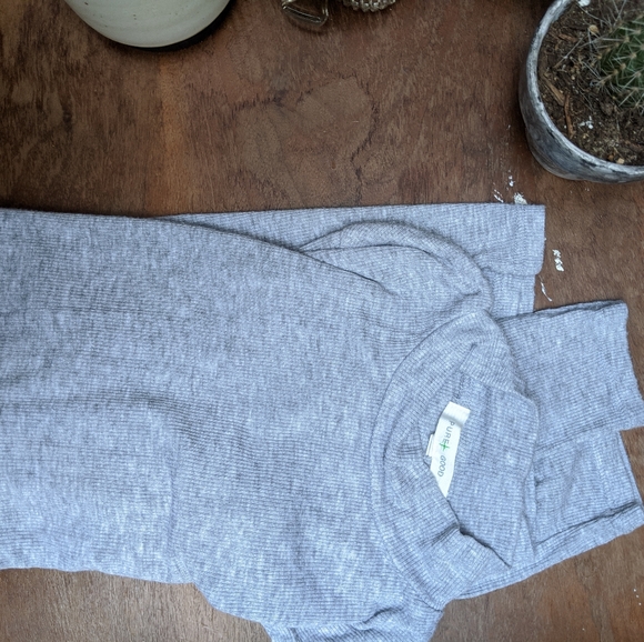 Anthropology ribbed mockneck long sleeve - Picture 2 of 3